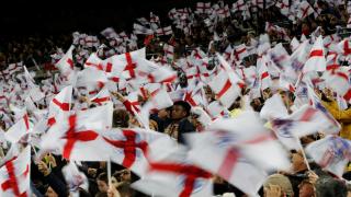 England fans celebrate